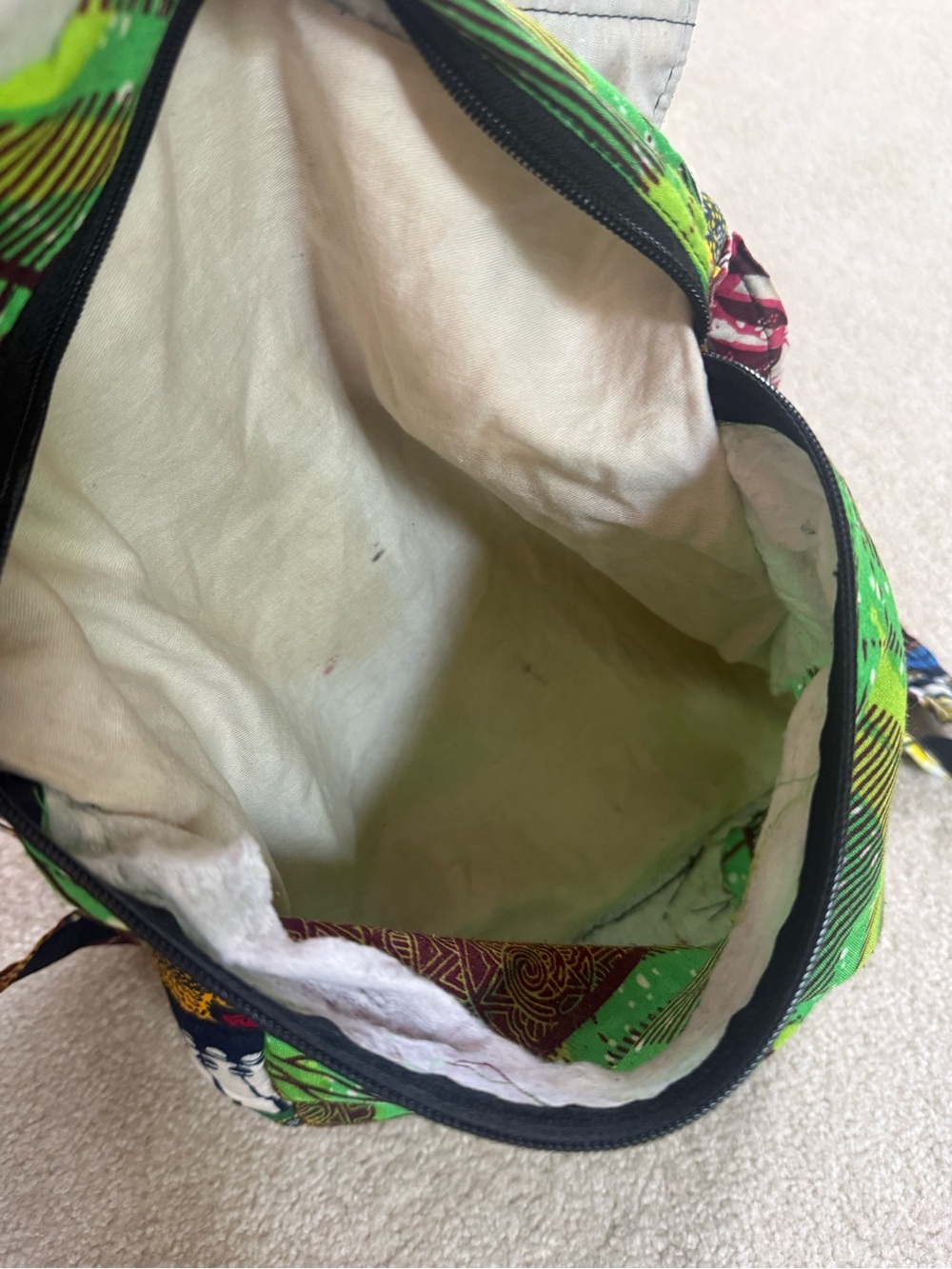 BOHO Patchwork Crossbody Messenger Bag - Picture 4 of 6